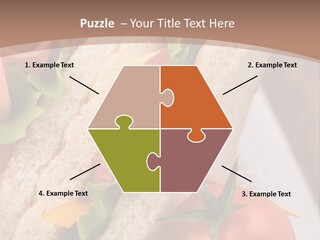 Vegetarian Breakfast Cuisine PowerPoint Template