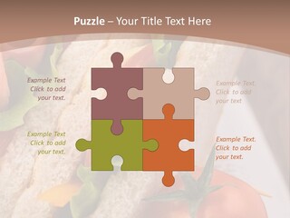 Vegetarian Breakfast Cuisine PowerPoint Template