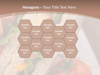 Vegetarian Breakfast Cuisine PowerPoint Template