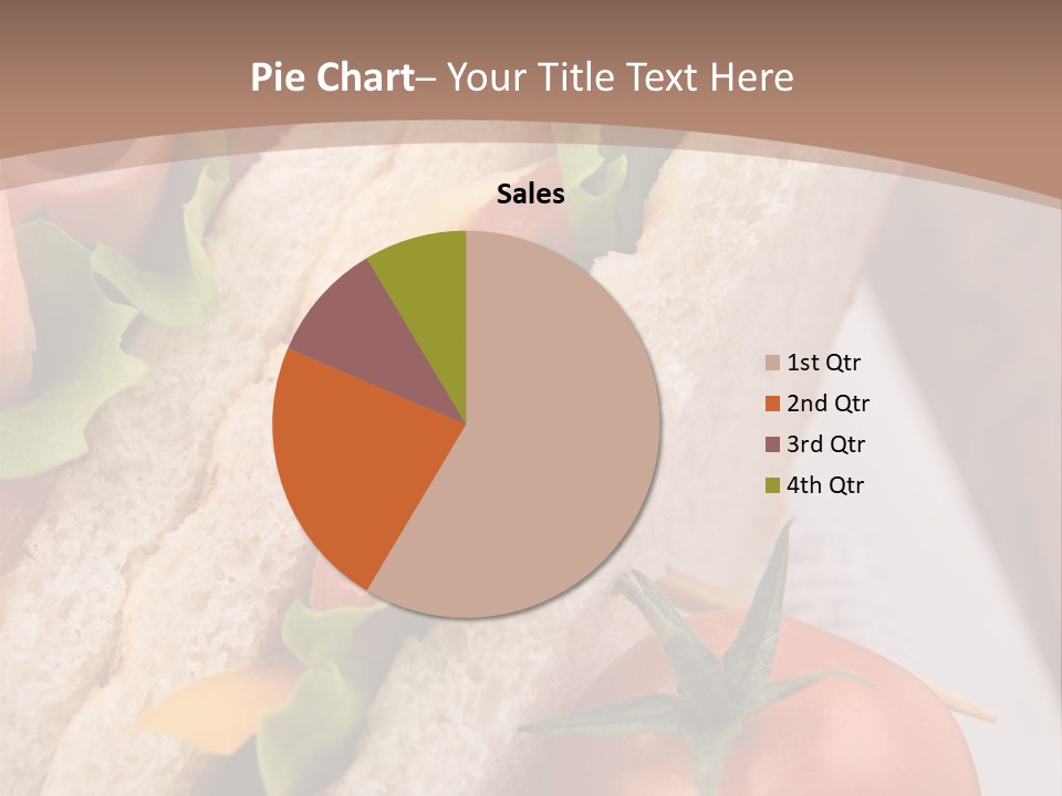 Vegetarian Breakfast Cuisine PowerPoint Template