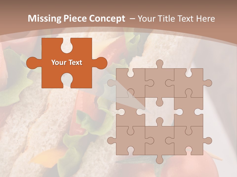 Vegetarian Breakfast Cuisine PowerPoint Template