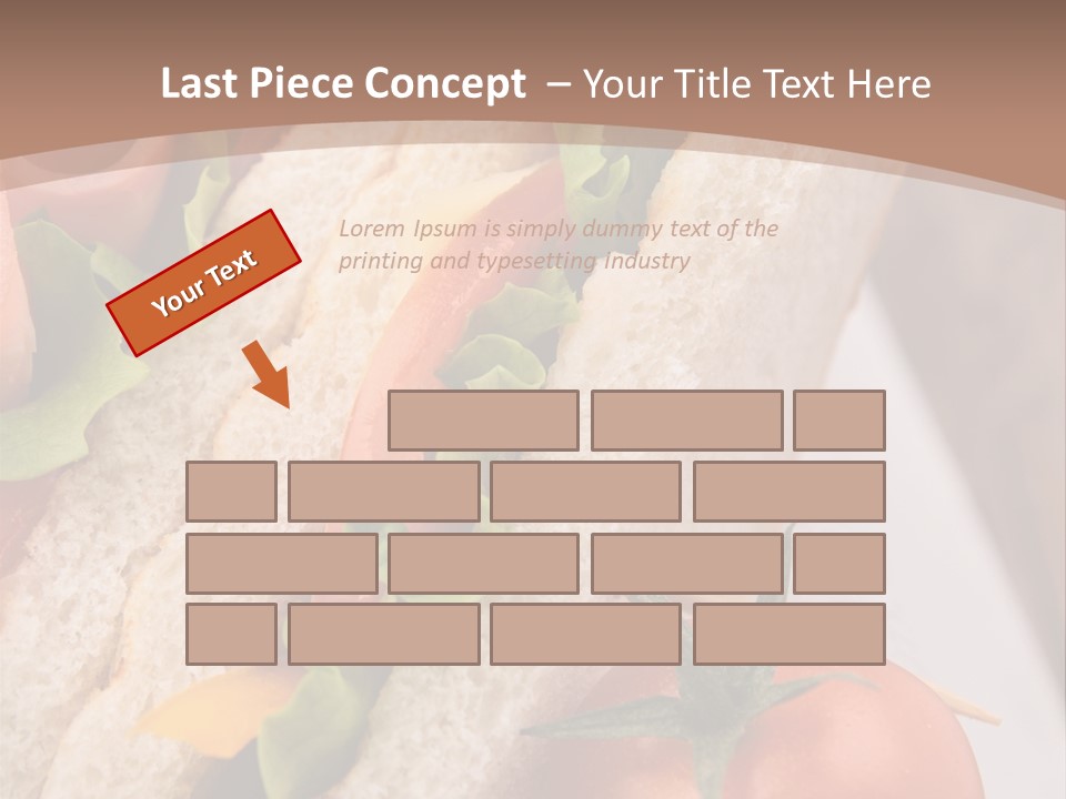 Vegetarian Breakfast Cuisine PowerPoint Template
