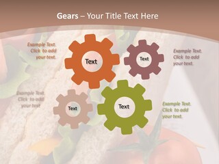 Vegetarian Breakfast Cuisine PowerPoint Template