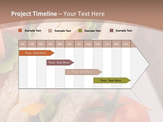 Vegetarian Breakfast Cuisine PowerPoint Template