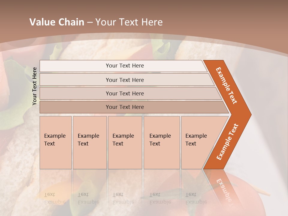 Vegetarian Breakfast Cuisine PowerPoint Template