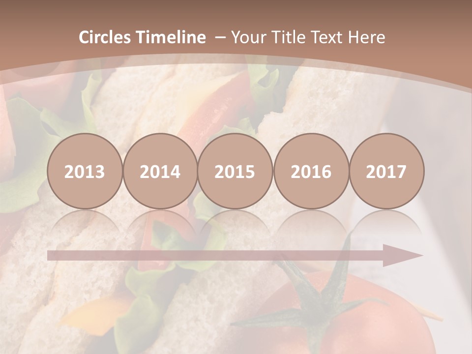 Vegetarian Breakfast Cuisine PowerPoint Template