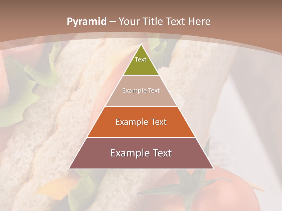 Vegetarian Breakfast Cuisine PowerPoint Template