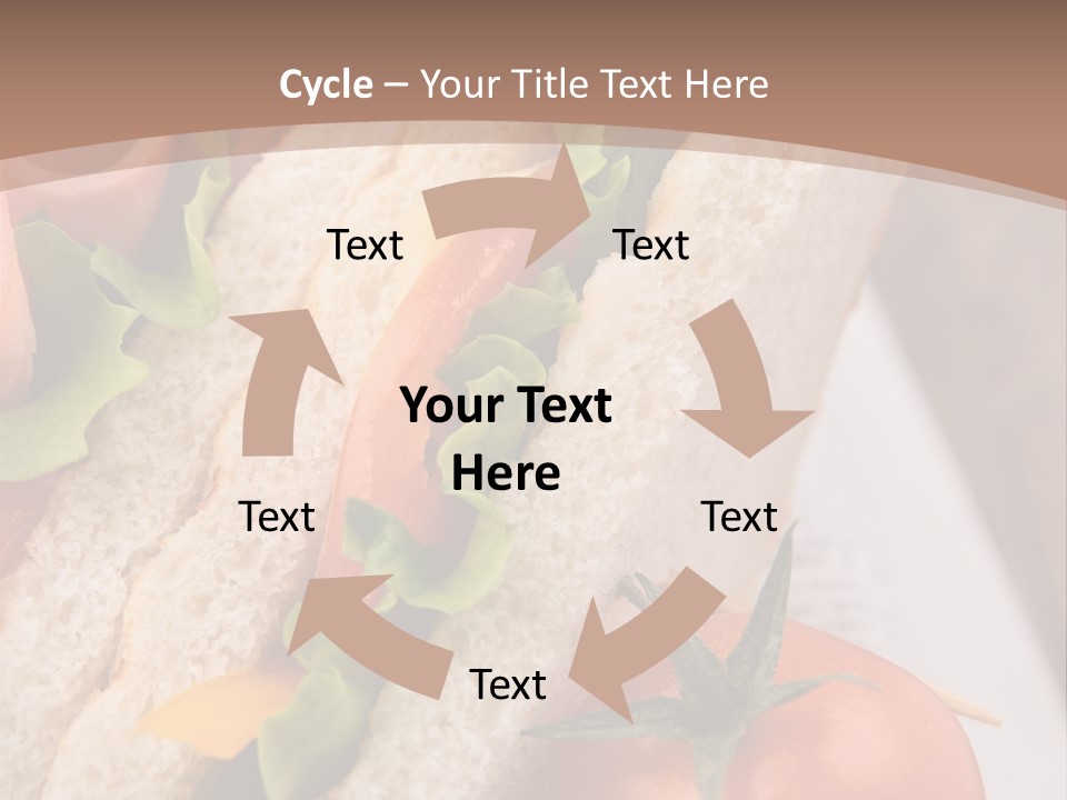Vegetarian Breakfast Cuisine PowerPoint Template
