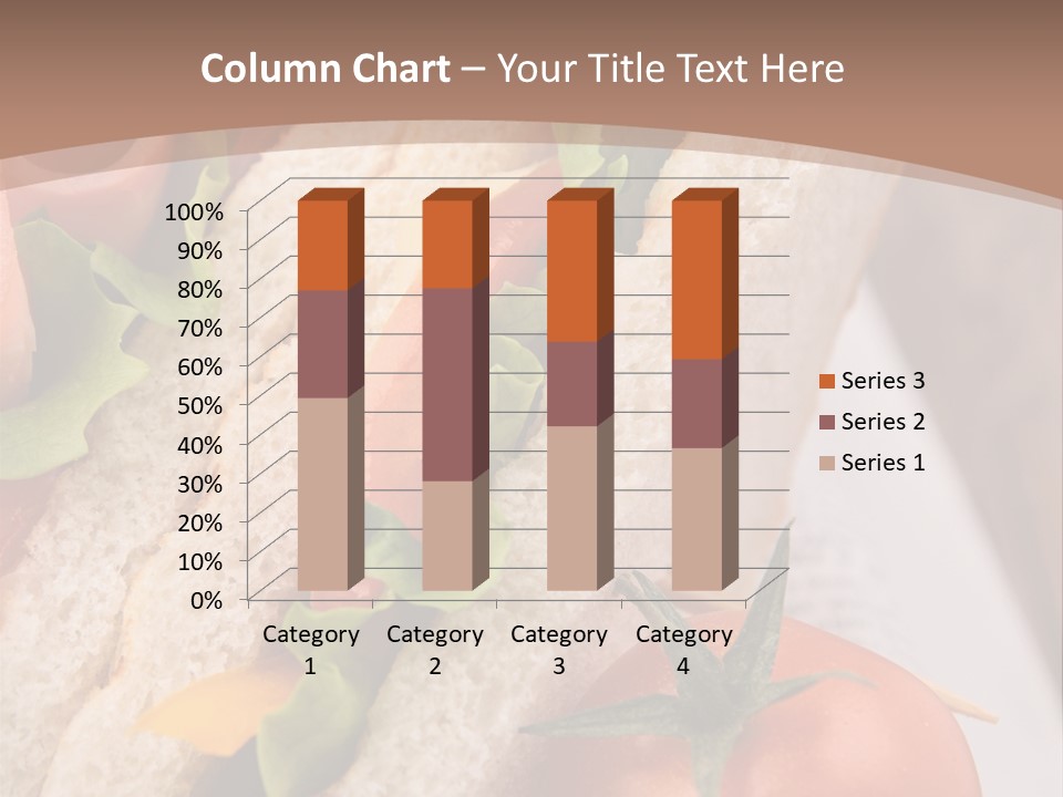 Vegetarian Breakfast Cuisine PowerPoint Template