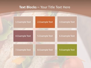 Vegetarian Breakfast Cuisine PowerPoint Template