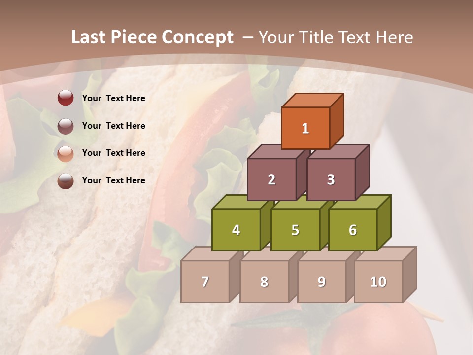 Vegetarian Breakfast Cuisine PowerPoint Template