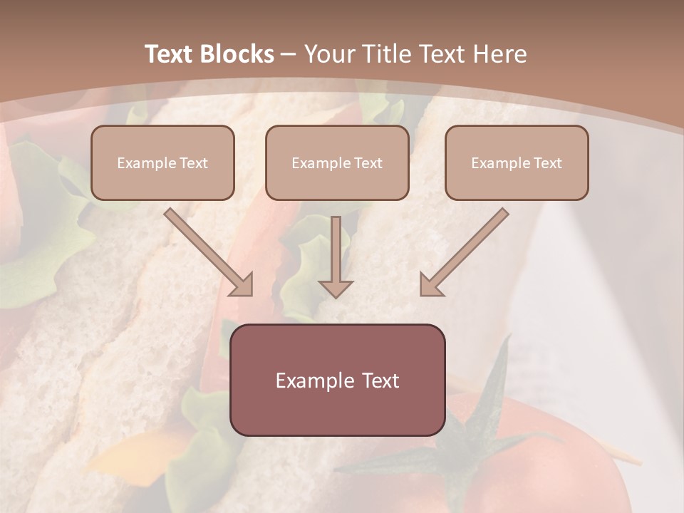 Vegetarian Breakfast Cuisine PowerPoint Template