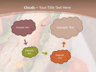 Vegetarian Breakfast Cuisine PowerPoint Template