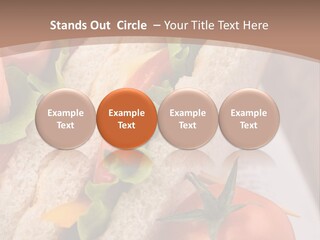 Vegetarian Breakfast Cuisine PowerPoint Template