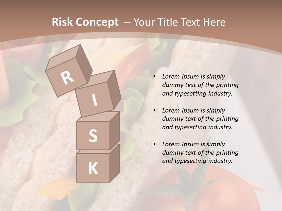 Vegetarian Breakfast Cuisine PowerPoint Template
