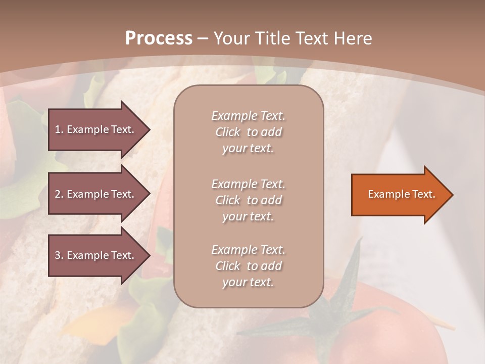 Vegetarian Breakfast Cuisine PowerPoint Template