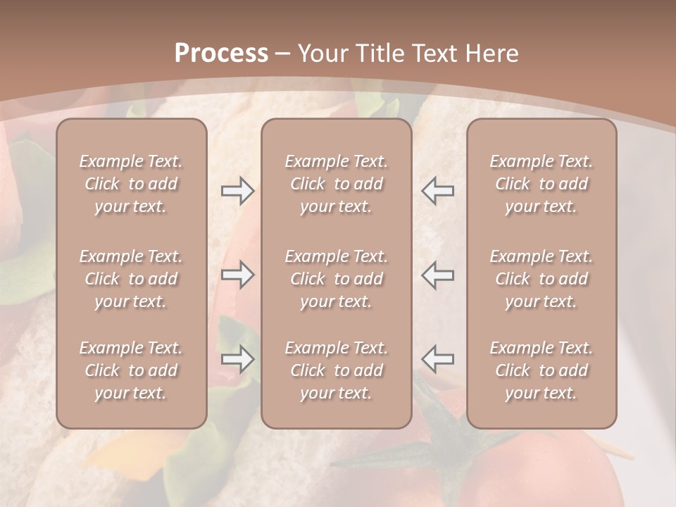 Vegetarian Breakfast Cuisine PowerPoint Template