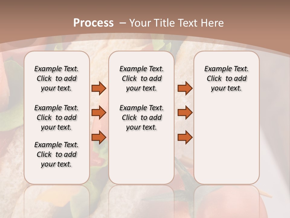 Vegetarian Breakfast Cuisine PowerPoint Template
