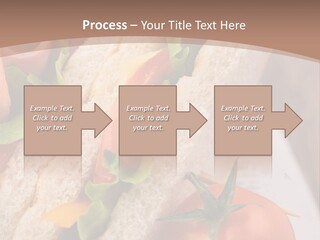 Vegetarian Breakfast Cuisine PowerPoint Template