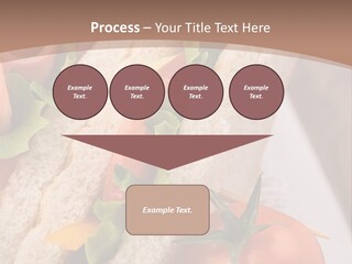 Vegetarian Breakfast Cuisine PowerPoint Template