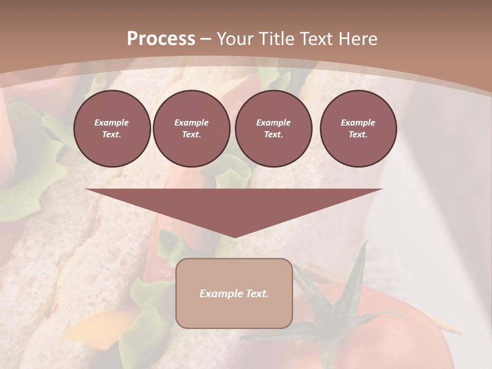 Vegetarian Breakfast Cuisine PowerPoint Template