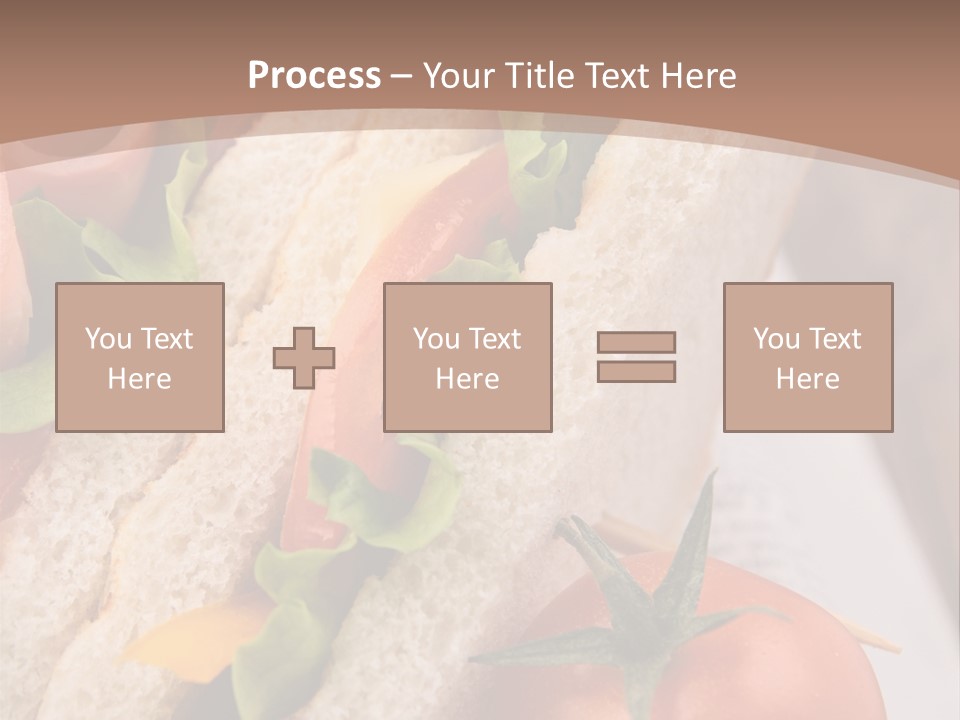 Vegetarian Breakfast Cuisine PowerPoint Template