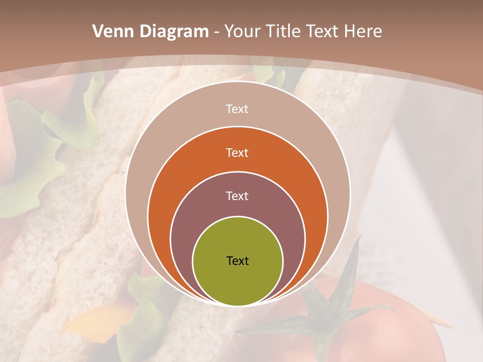 Vegetarian Breakfast Cuisine PowerPoint Template