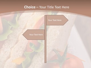 Vegetarian Breakfast Cuisine PowerPoint Template