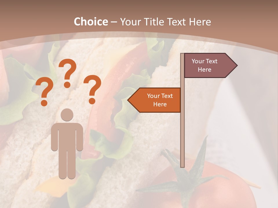 Vegetarian Breakfast Cuisine PowerPoint Template