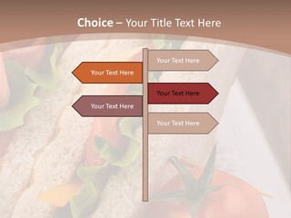 Vegetarian Breakfast Cuisine PowerPoint Template