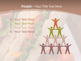 Vegetarian Breakfast Cuisine PowerPoint Template