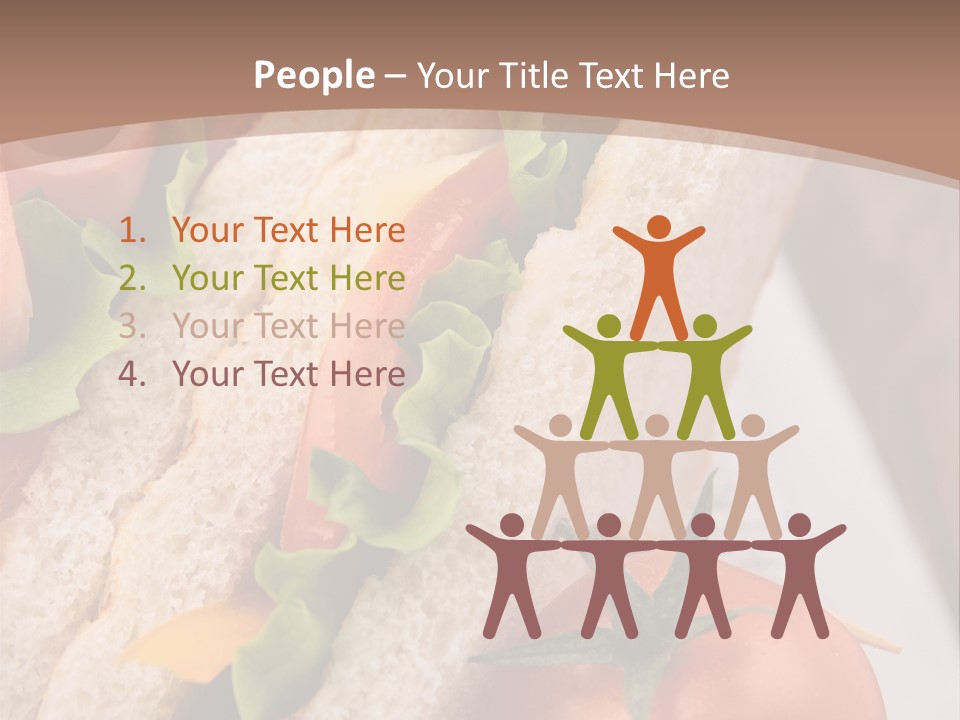 Vegetarian Breakfast Cuisine PowerPoint Template