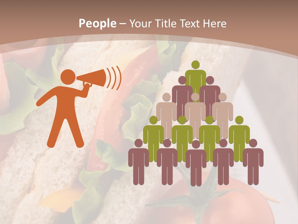 Vegetarian Breakfast Cuisine PowerPoint Template