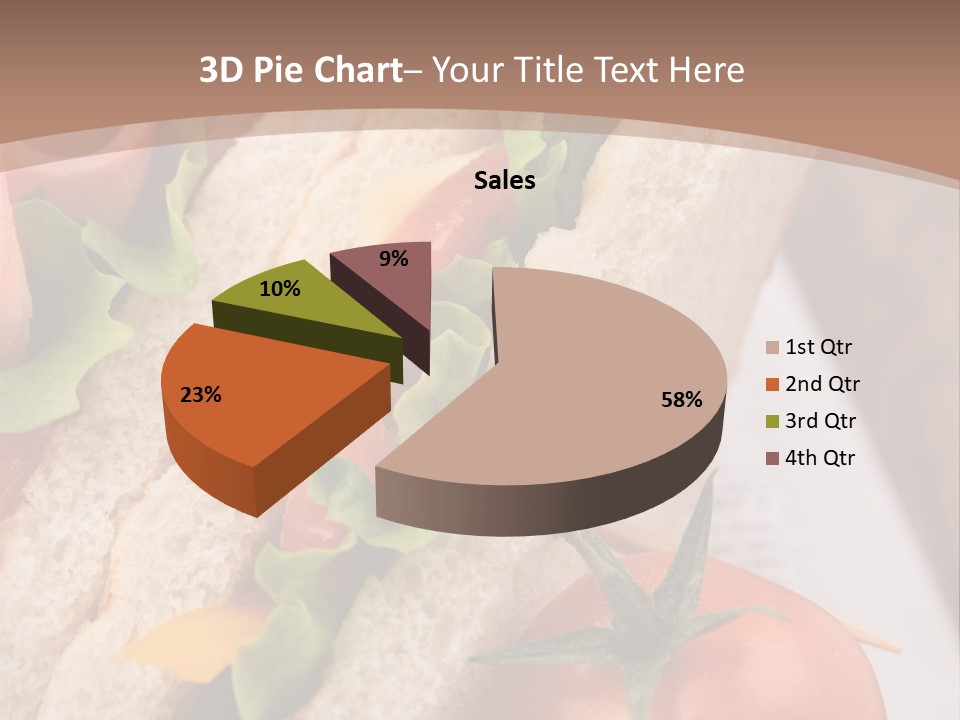 Vegetarian Breakfast Cuisine PowerPoint Template