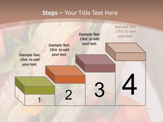 Vegetarian Breakfast Cuisine PowerPoint Template