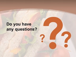 Vegetarian Breakfast Cuisine PowerPoint Template