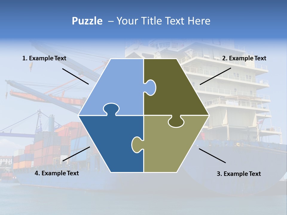 Industry Freight Freighter PowerPoint Template
