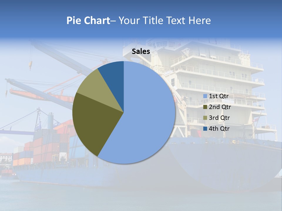 Industry Freight Freighter PowerPoint Template