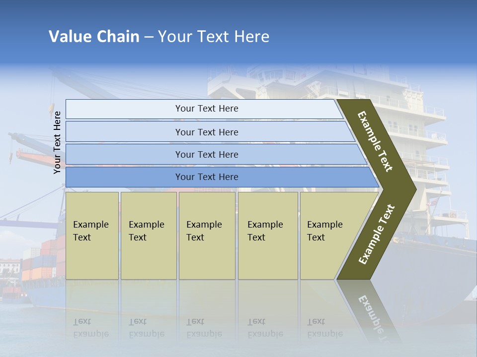 Industry Freight Freighter PowerPoint Template