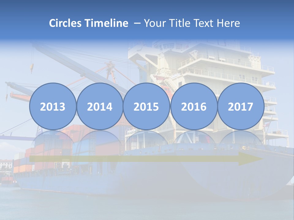 Industry Freight Freighter PowerPoint Template