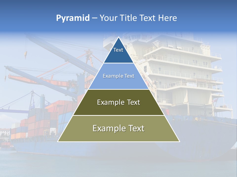 Industry Freight Freighter PowerPoint Template