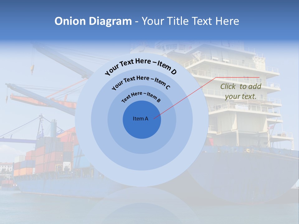 Industry Freight Freighter PowerPoint Template