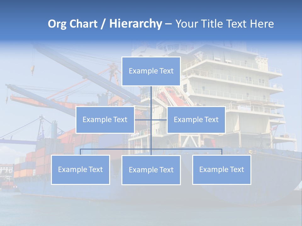 Industry Freight Freighter PowerPoint Template
