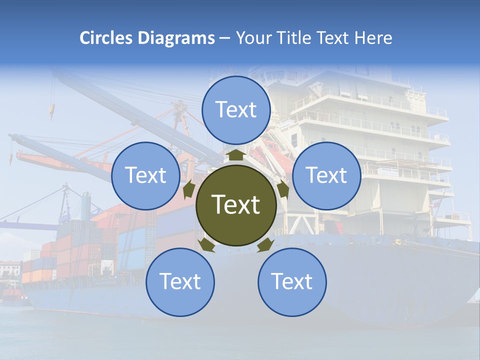 Industry Freight Freighter PowerPoint Template