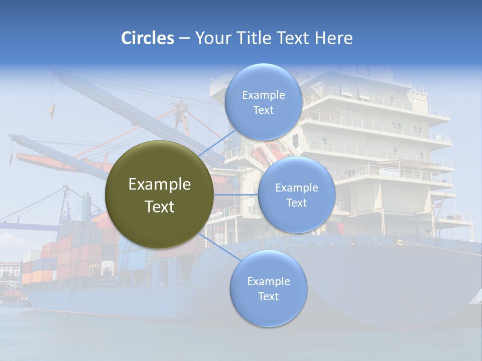Industry Freight Freighter PowerPoint Template