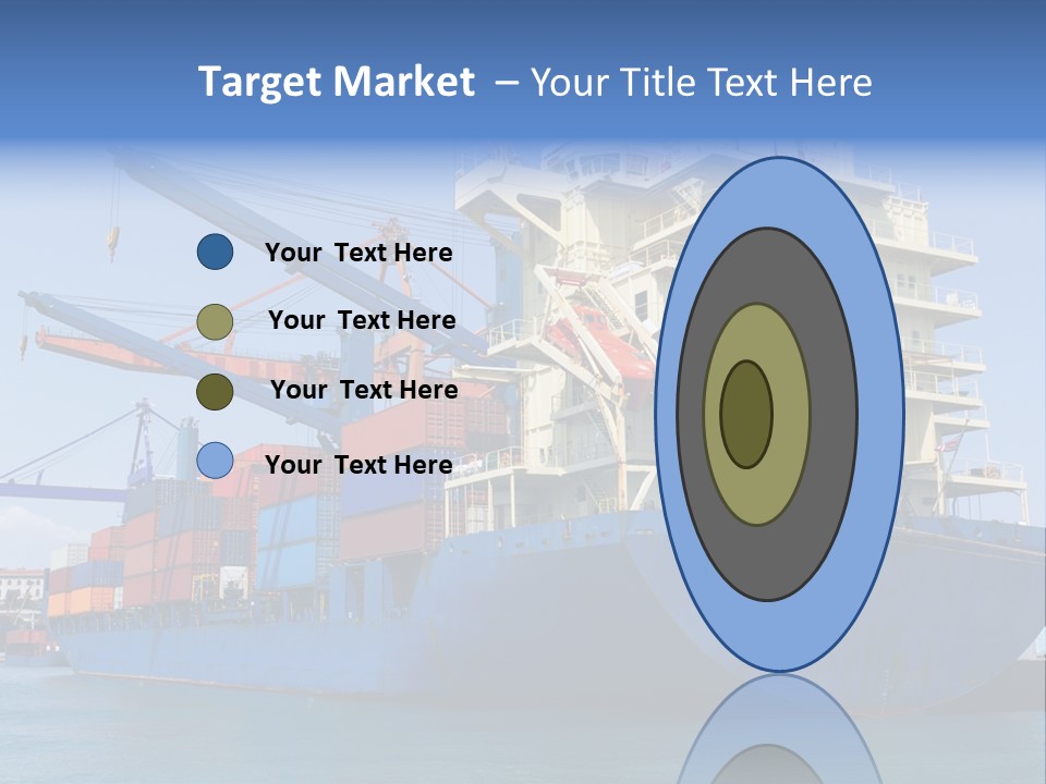 Industry Freight Freighter PowerPoint Template