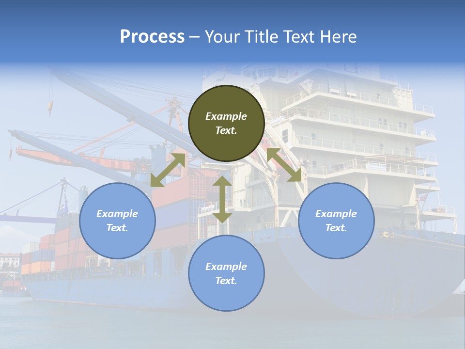 Industry Freight Freighter PowerPoint Template