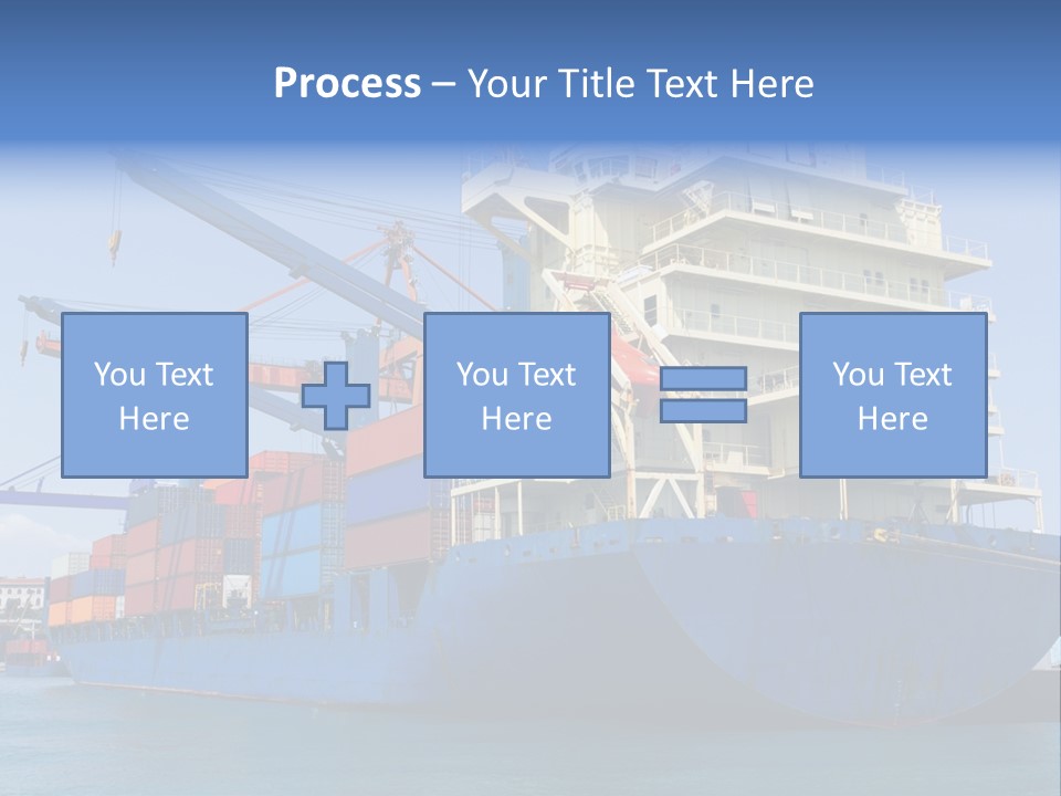 Industry Freight Freighter PowerPoint Template