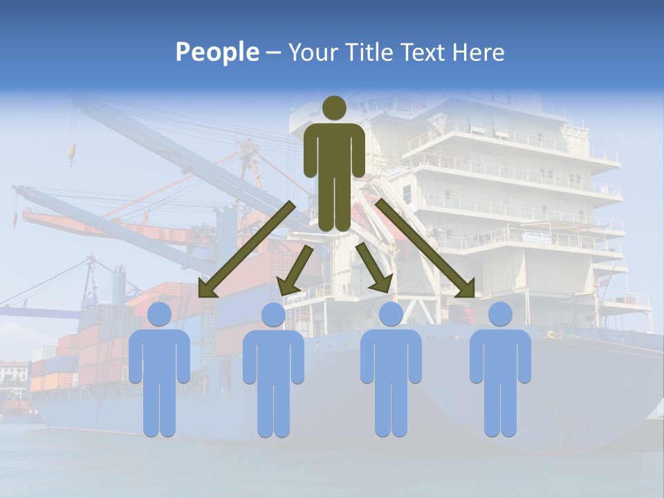 Industry Freight Freighter PowerPoint Template