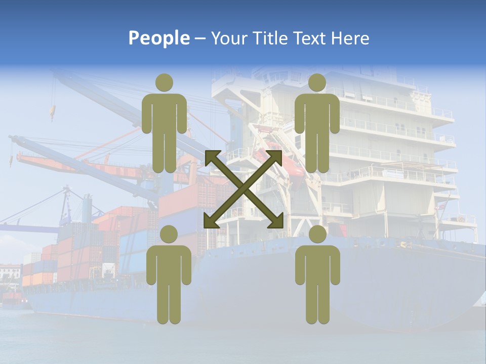 Industry Freight Freighter PowerPoint Template